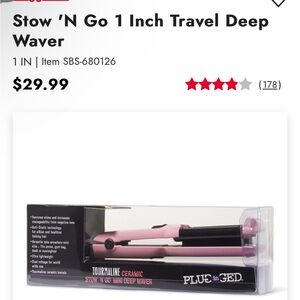 Stow in Go 1in travel deep waver